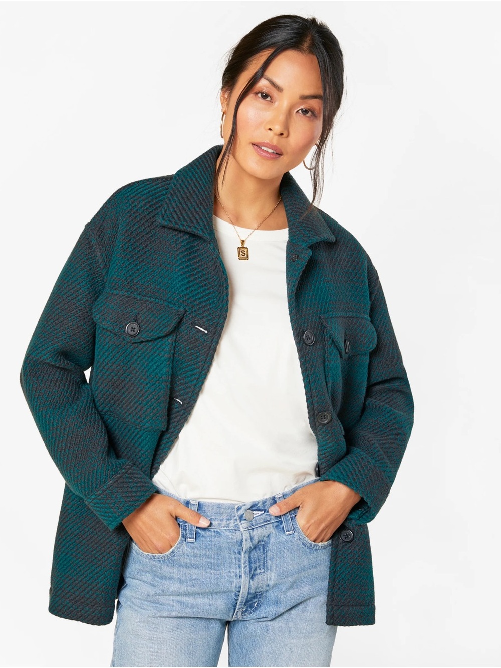 ❤️ Outerknown Cloud Weave Shirt Jacket